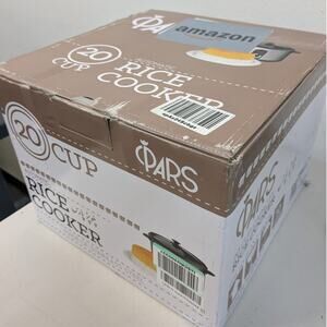 Pars Automatic Persian Rice Cooker Tahdig Rice Maker-STAINLESS-20 Cup-USED-M102